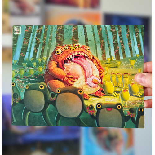 Print Roi des Crapauds