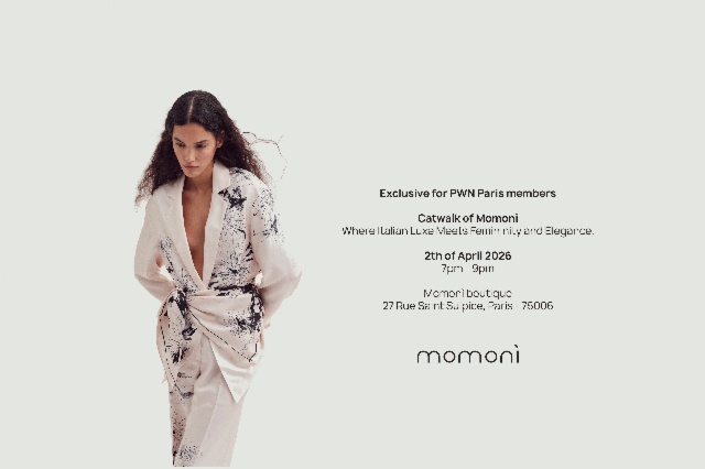 PWN Paris - International Hub - Catwalk of MOMONI - Where Italian Luxe Meets Femininity and Elegance