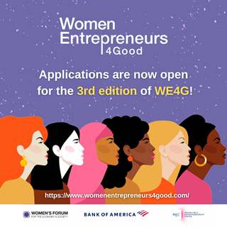 Launch of the 3rd Edition of WomenEntrepreneurs4Good Initiative