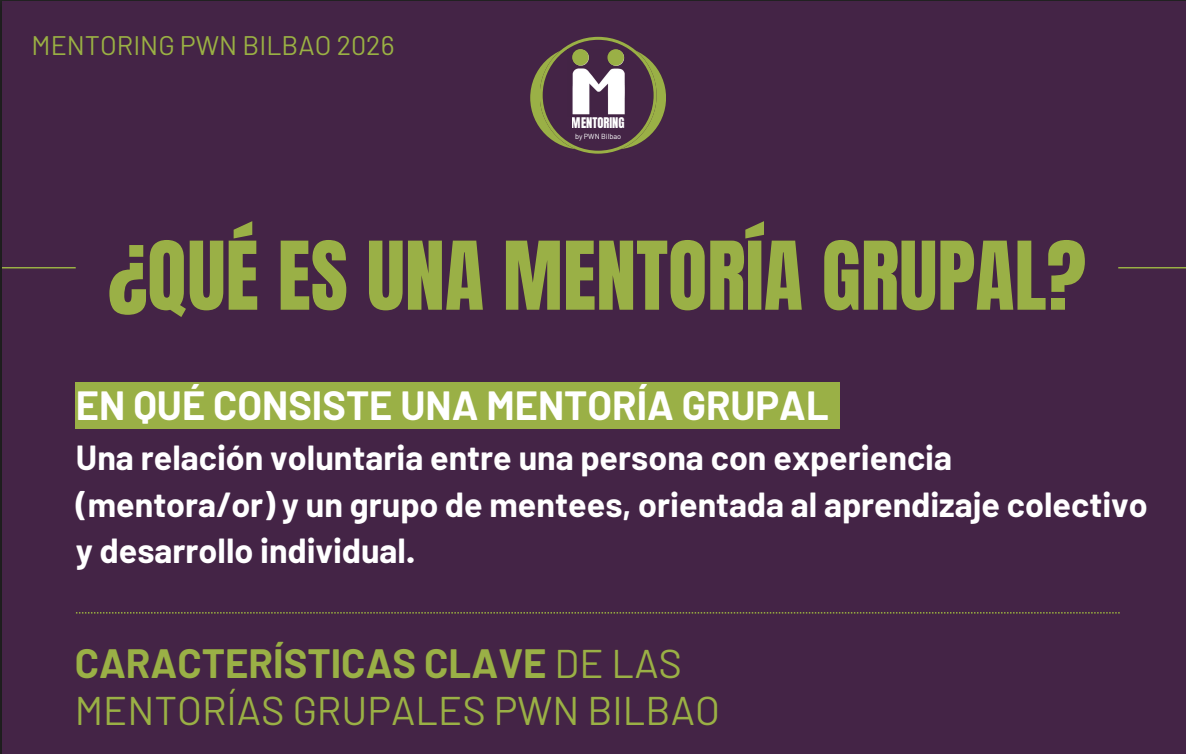 ¿Qué es una mentoría grupal?