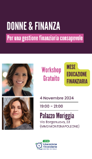 Donne e Finanza - Per una gestione finanziaria consapevole