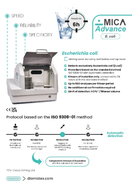 MICA Advance E. coli