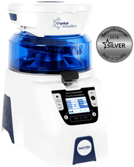 Broyage échantillons - Precellys® Evolution Touch