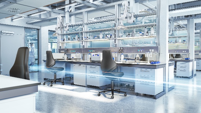 TEXON – Chaise ergonomique pour environnements de laboratoire