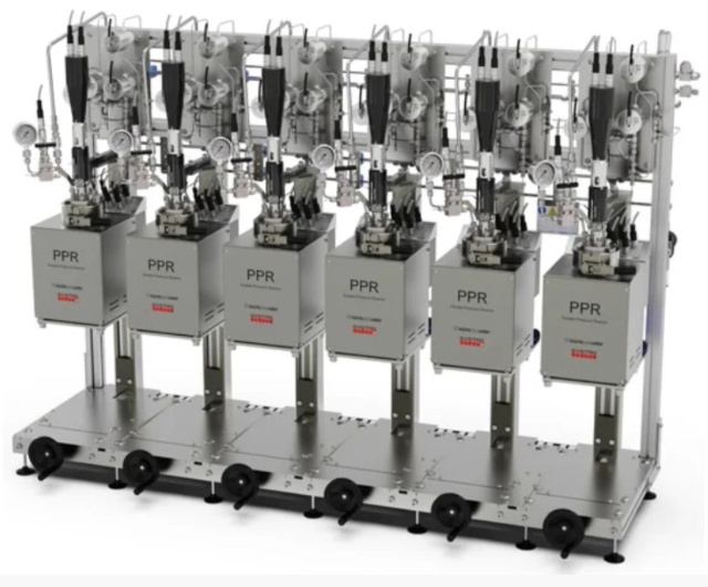 Réacteur sous pression en parallèle  BUCHIGLAS