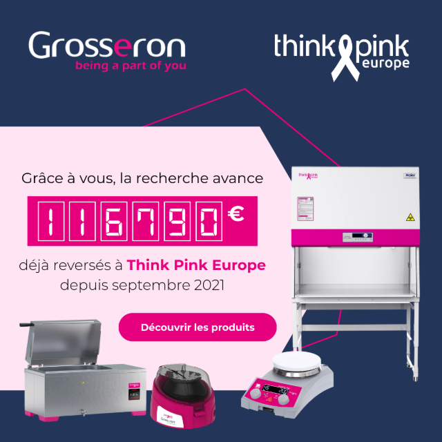 Sélection produits roses THINK PINK EUROPE