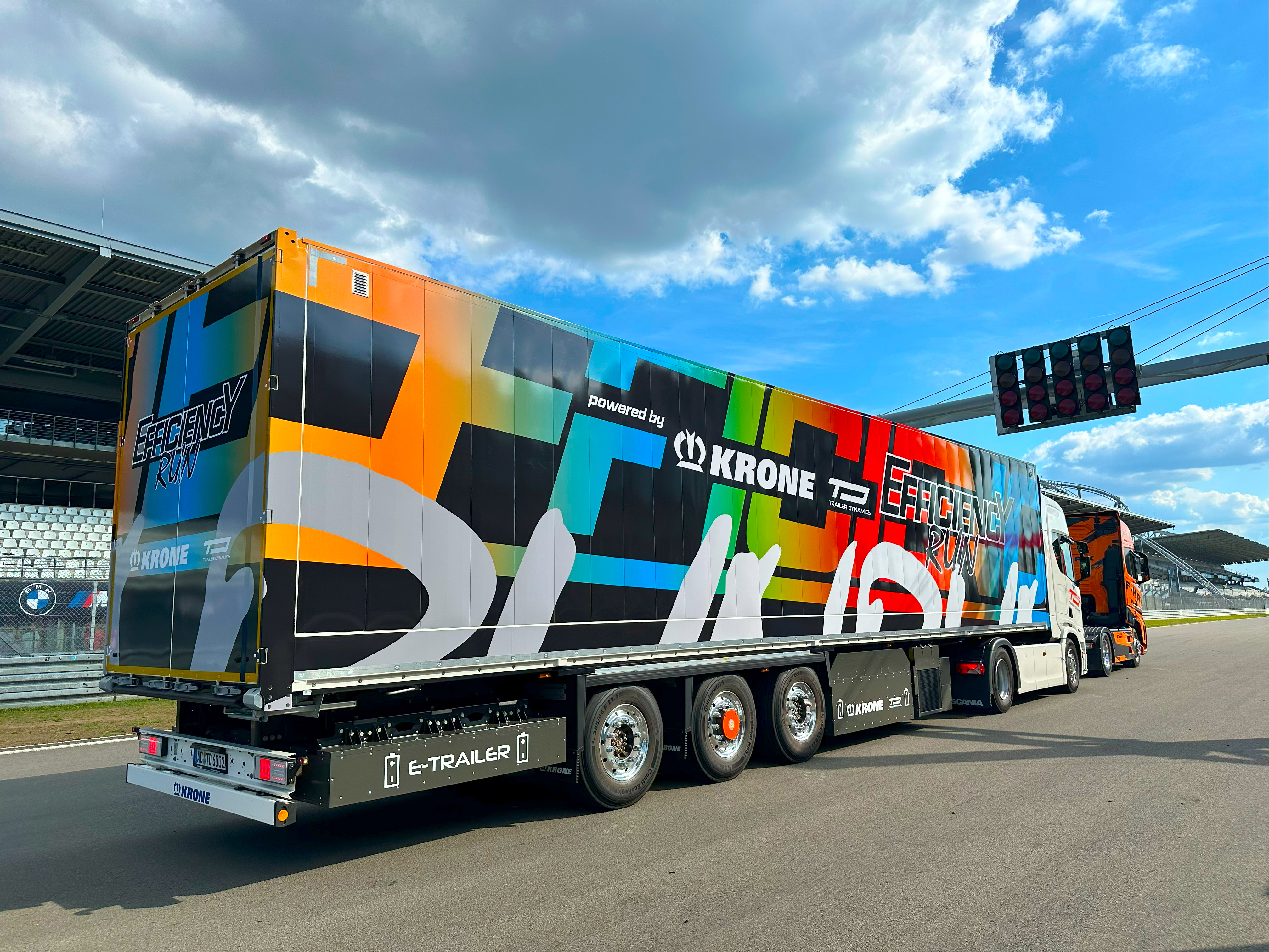 Succès pour le Truck Efficiency Run powered by Krone !