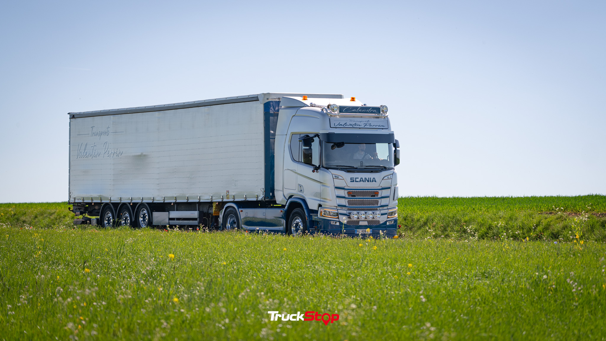 Valentin Perrin : un camion, une promesse tenue