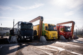 Milence ouvre une quatrième station de recharge poids lourds en Belgique, à Gand