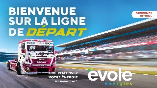 EVOLE ÉNERGIES PARTENAIRE OFFICIEL DU GRAND-PRIX CAMIONS DE DIJON 2026