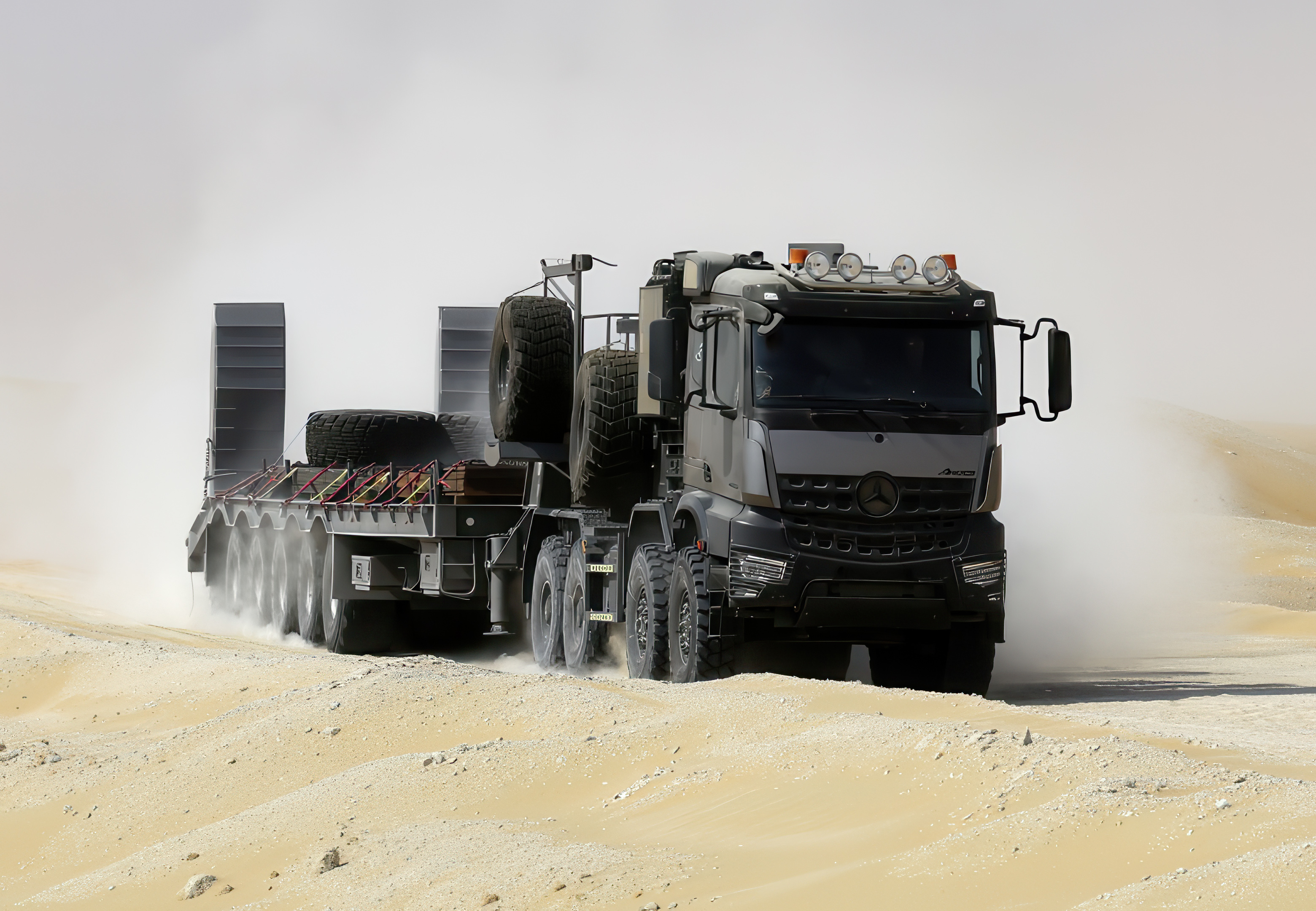 Daimler Truck présente les Mercedes-Benz Arocs et Zetros au World Defense Show