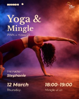 PWN x House21: Yoga & Mingle