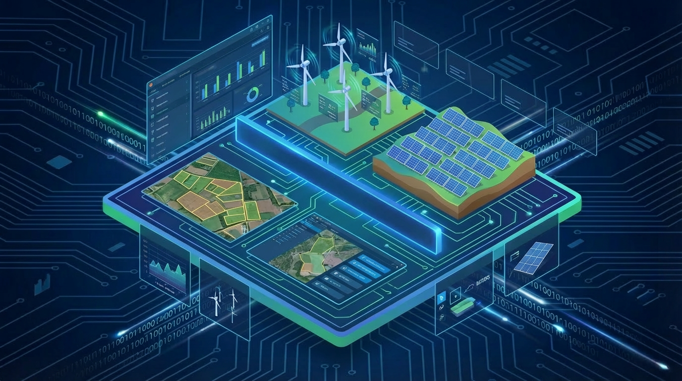 Un widget ArcGIS Experience Builder pour les projets d'énergies renouvelables  