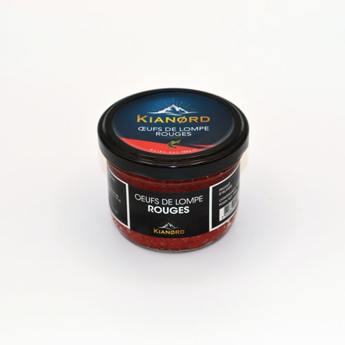 ŒUFS DE LOMPES ROUGES 100G