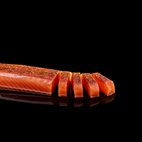 Cœur de saumon Pastrami