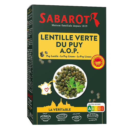 Lentille Verte du Puy A.O.P.