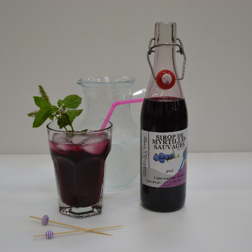 SIROP DE MYRTILLES SAUVAGES