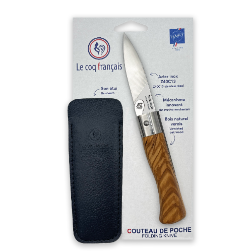 Couteau Le Coq – Standard avec son étui