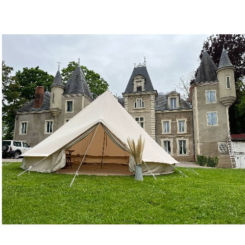 Installation de tente