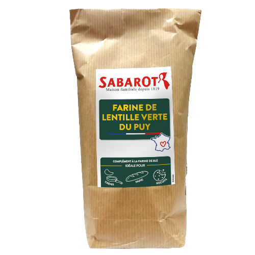 Farine de Lentille verte du Puy
