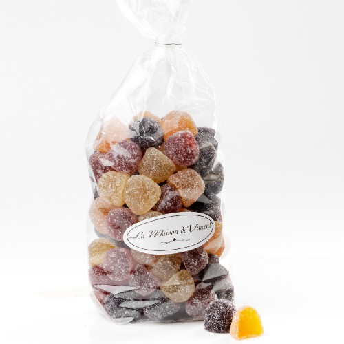 Sachet billes pâte de fruits