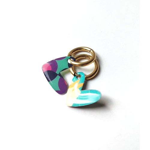 Petites Créoles à Pampilles upcyclées