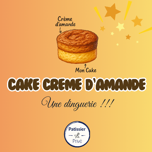 Cake à la crème d'amande