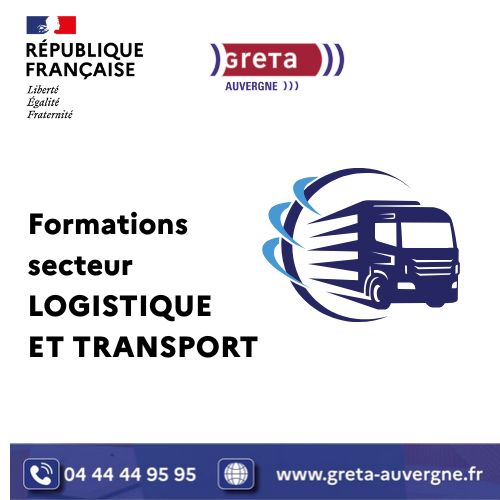 Formations secteurs logistique transport