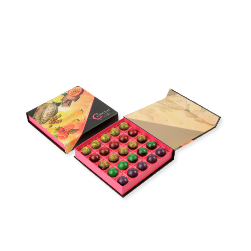 Coffret Fusion 15 chocolats (disponible en 25 chocolats sur commande)