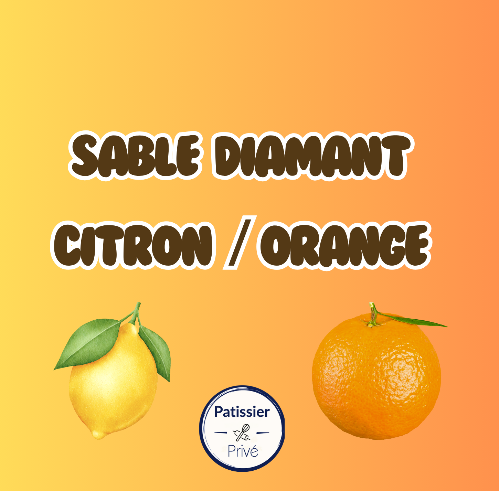Sablés diamant citron & orange