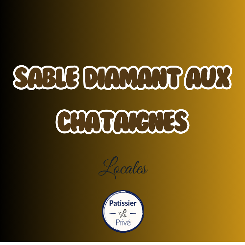 Sablés diamant à la châtaigne