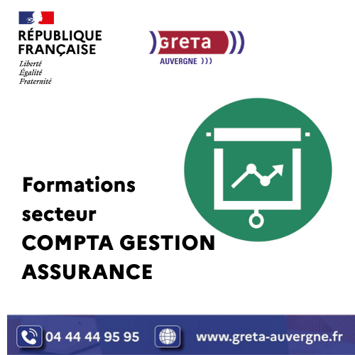 Formations secteurs comptabilité gestion assurance