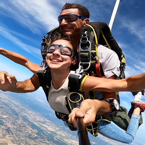 OPTION VIDEO SAUT EN PARACHUTE