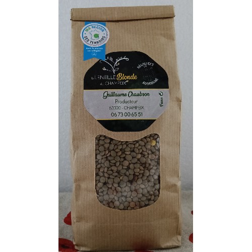 Lentille blonde de Champeix