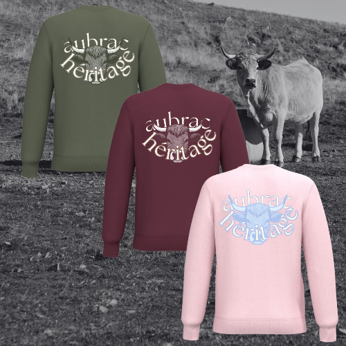 Sweat col rond - Aubrac Héritage