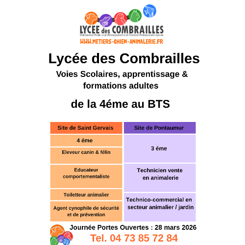 Présentation du lycée des Combrailles