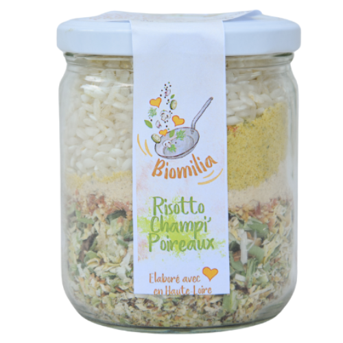 Risotto Champi-Poireaux