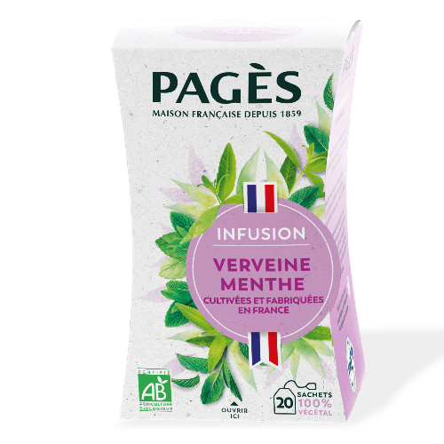 Infusion Verveine Menthe 100% française
