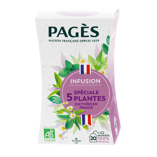 Infusion Spéciale 5 Plantes 100% française