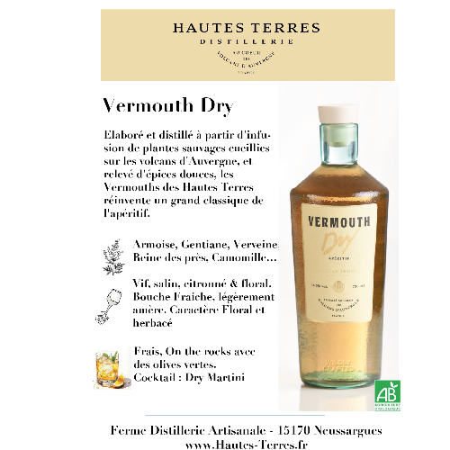 Vermouth Dry - Bio