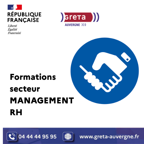 Formations secteurs management RH