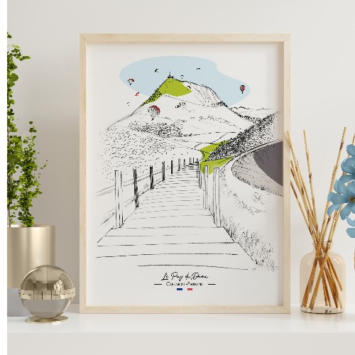 Affiche Puy-de-Dôme - Clermont-Ferrand