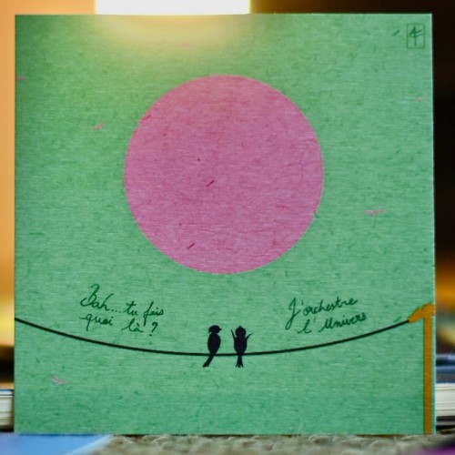 Carte J'orchestre l'Univers