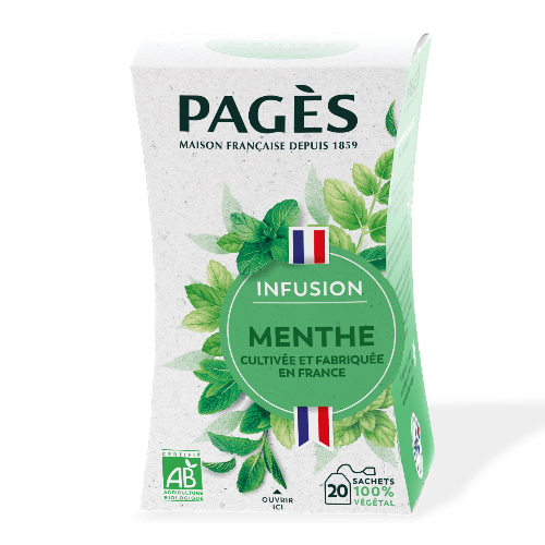 Infusion Menthe 100% française