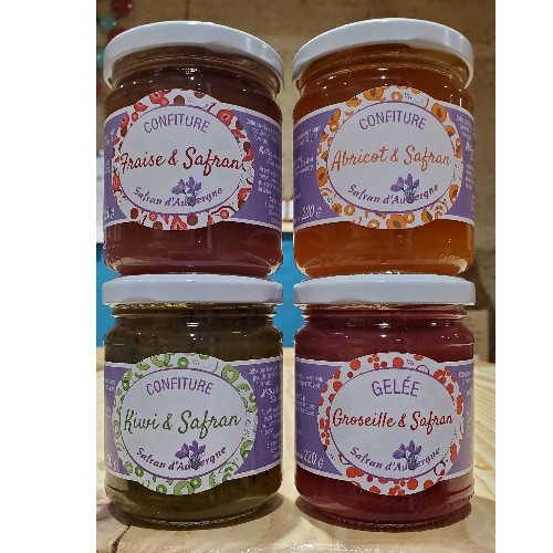confitures au safran