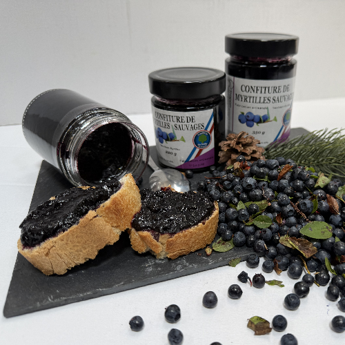 CONFITURE DE MYRTILLES SAUVAGES