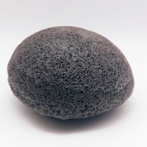 Éponge Konjac au charbon végétal