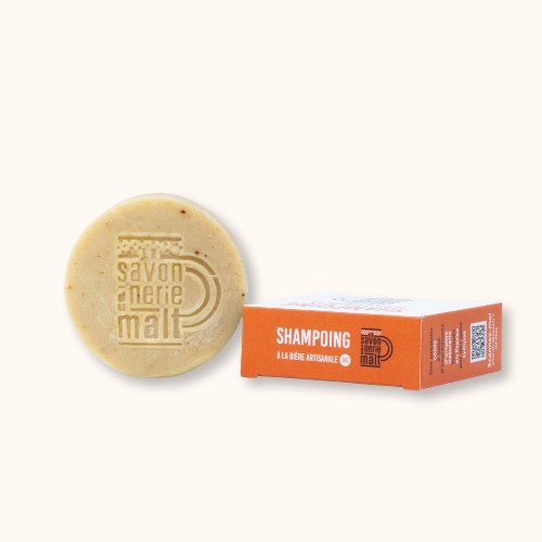 Shampoing à la bière artisanale Bio - 100 gr.