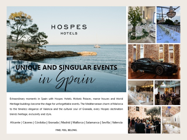 Hospes & Événements Exclusifs en Espagne