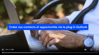 Cegid XRP Flex - Création Opportunité via plugin Outlook
